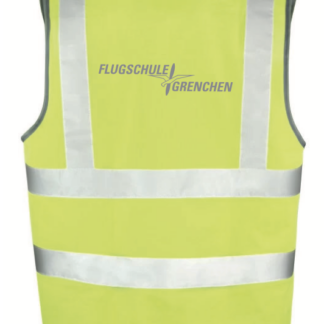 Warnweste Flugschule Grenchen